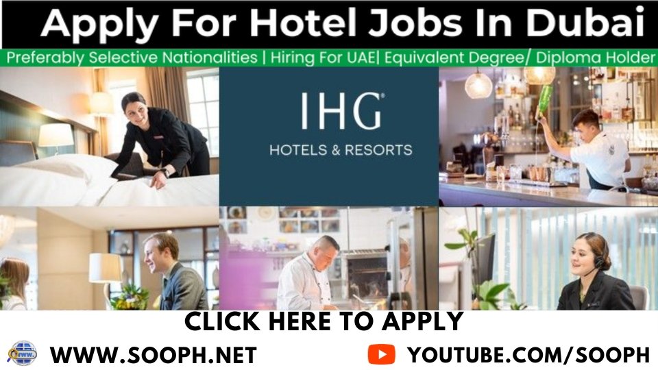 Hotel Jobs in Dubai